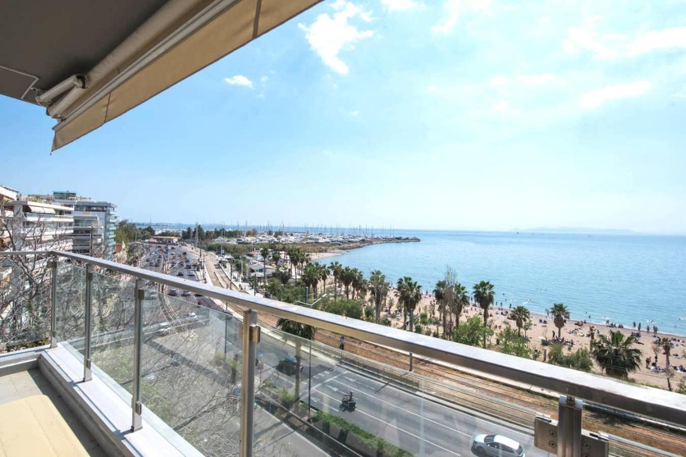 Breathtaking Seaview Studio In Athenian Riviera Exterior foto